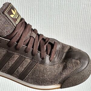 Adidas Men's Samoa Brown Sneakers